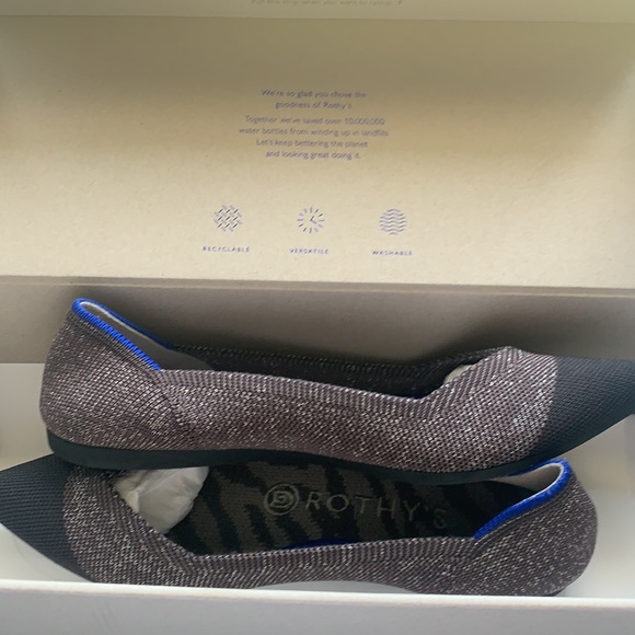 Rothy’s point twilight metallic captoe size 7 Rothy Rothys - Picture 5 of 6